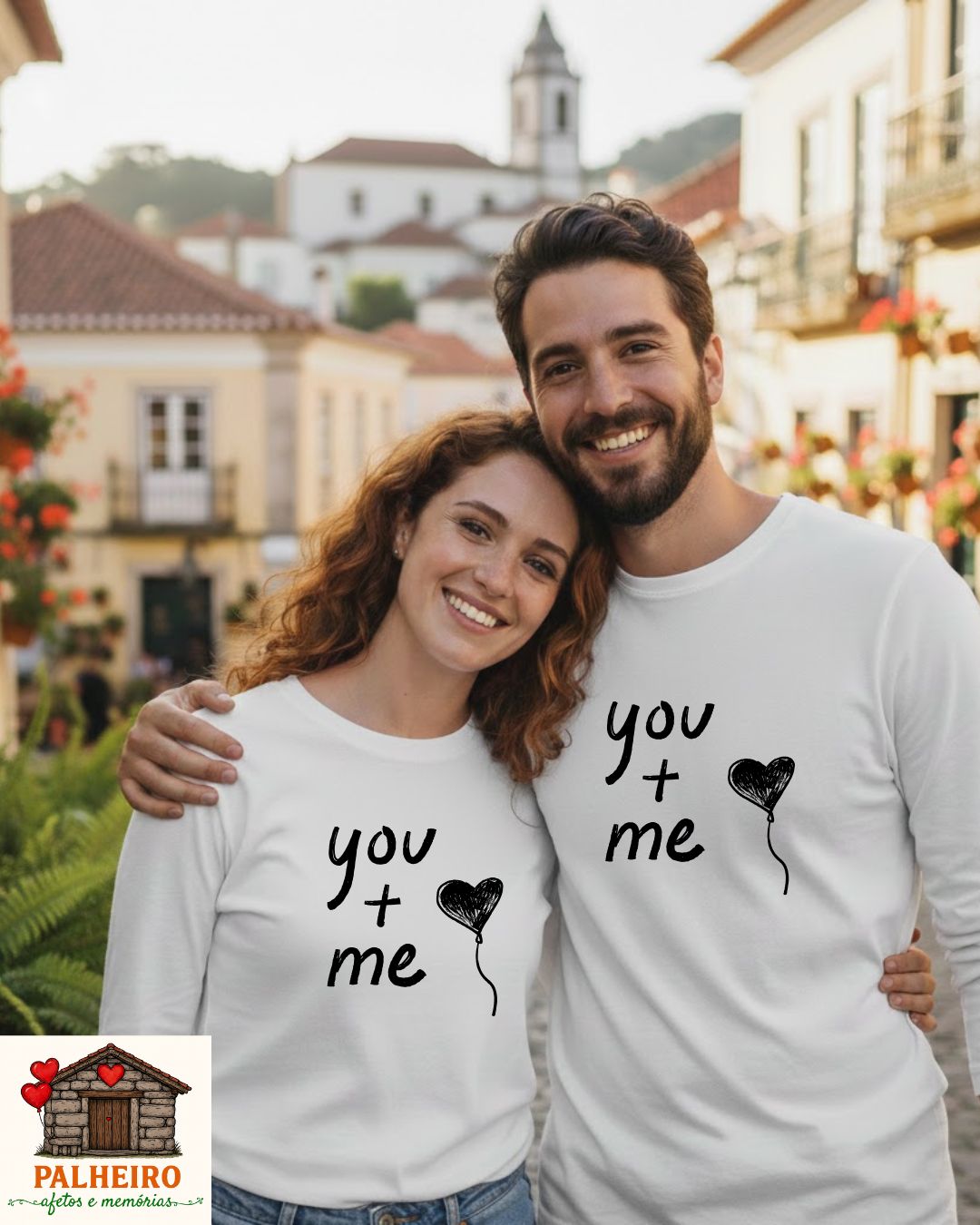 T-shirt - Dia dos Namorados - You + Me