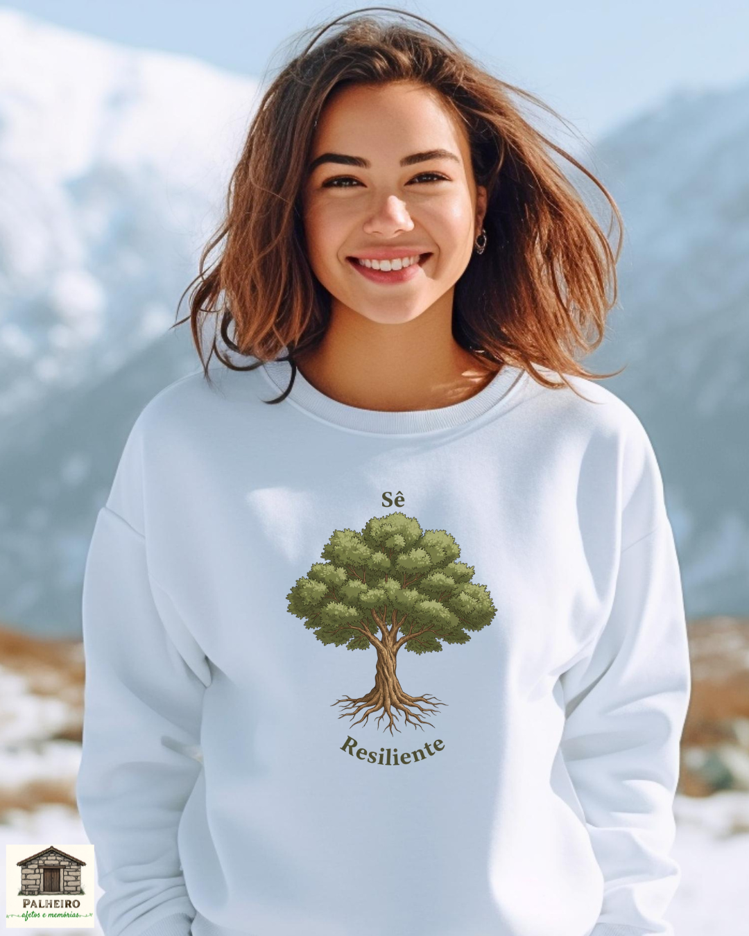 T-shirt - Natureza - Sê resiliente