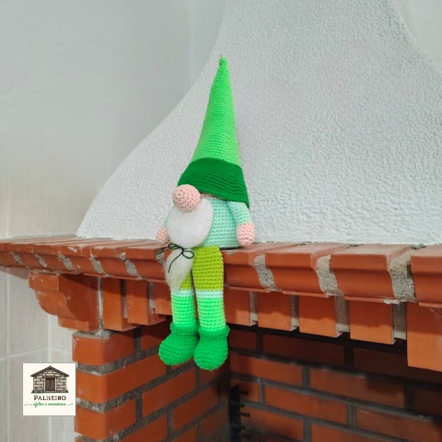 Amigurumi - Gnomo (38 cm)