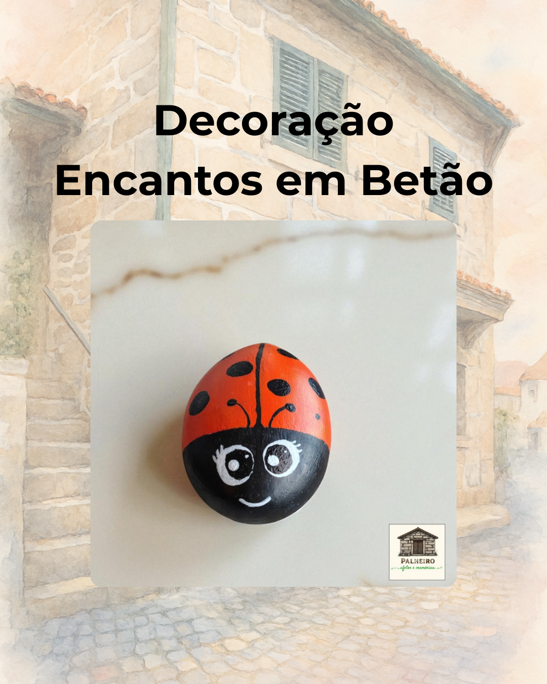 Decoração - Encantos em betão
