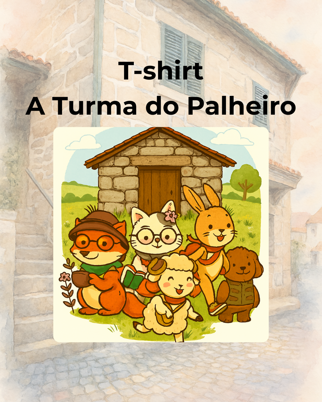 T-Shirt - A turma do palheiro