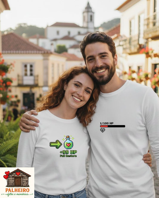 T-shirt - Dia dos Namorados - Amores que restauram