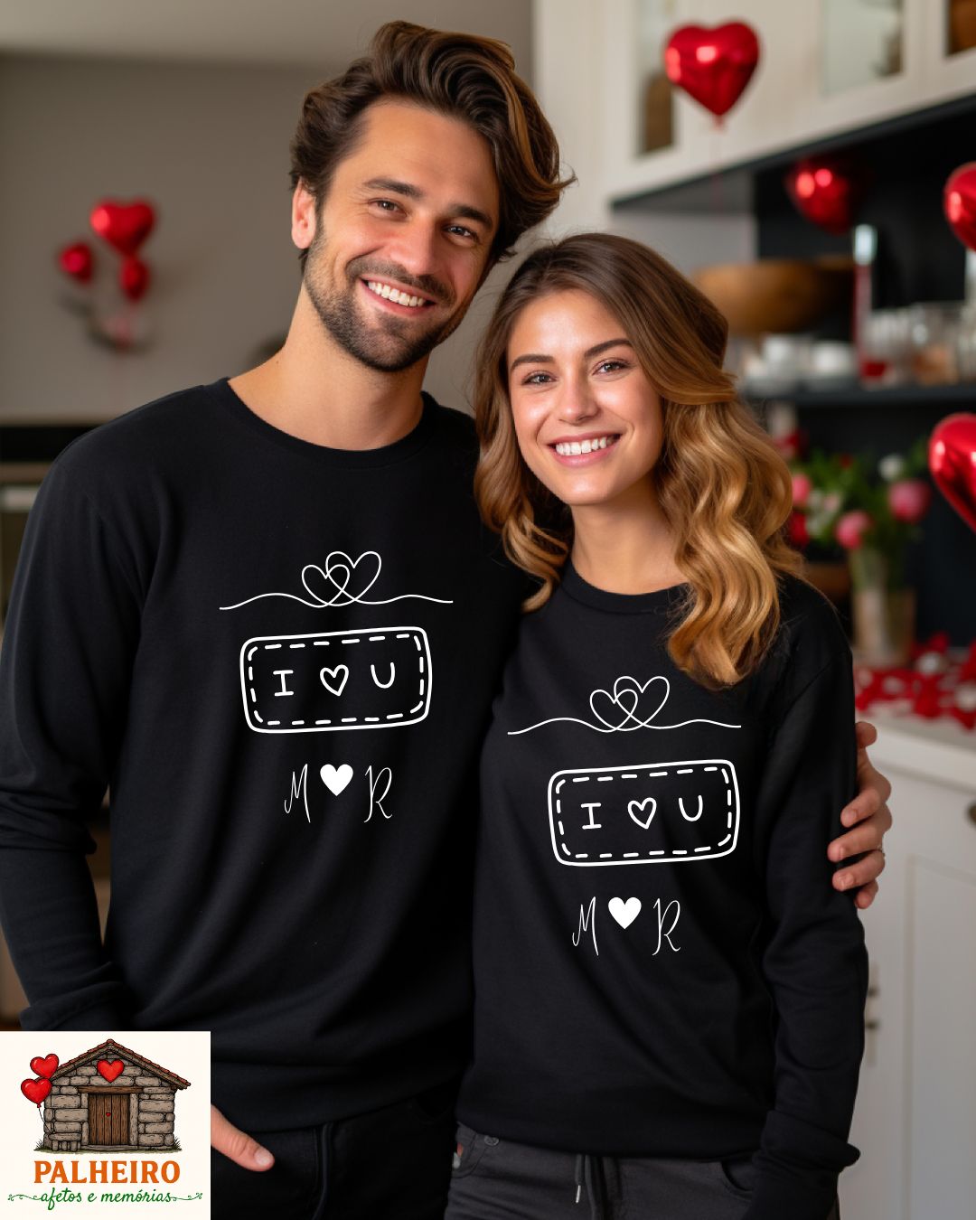 T-shirt - Dia dos Namorados -  “I ❤️ U”