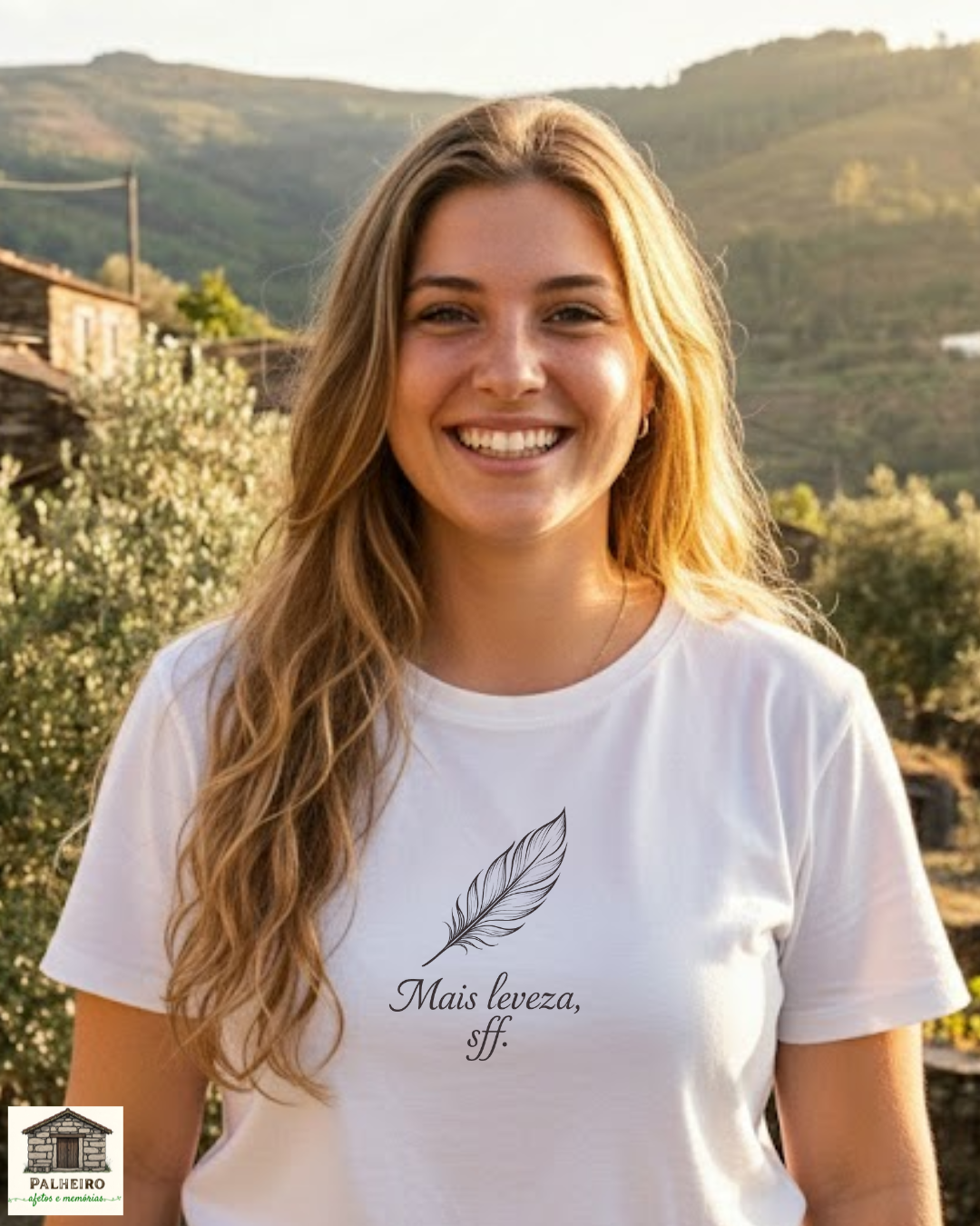 T-shirt - Raízes -  Mais leveza sff.