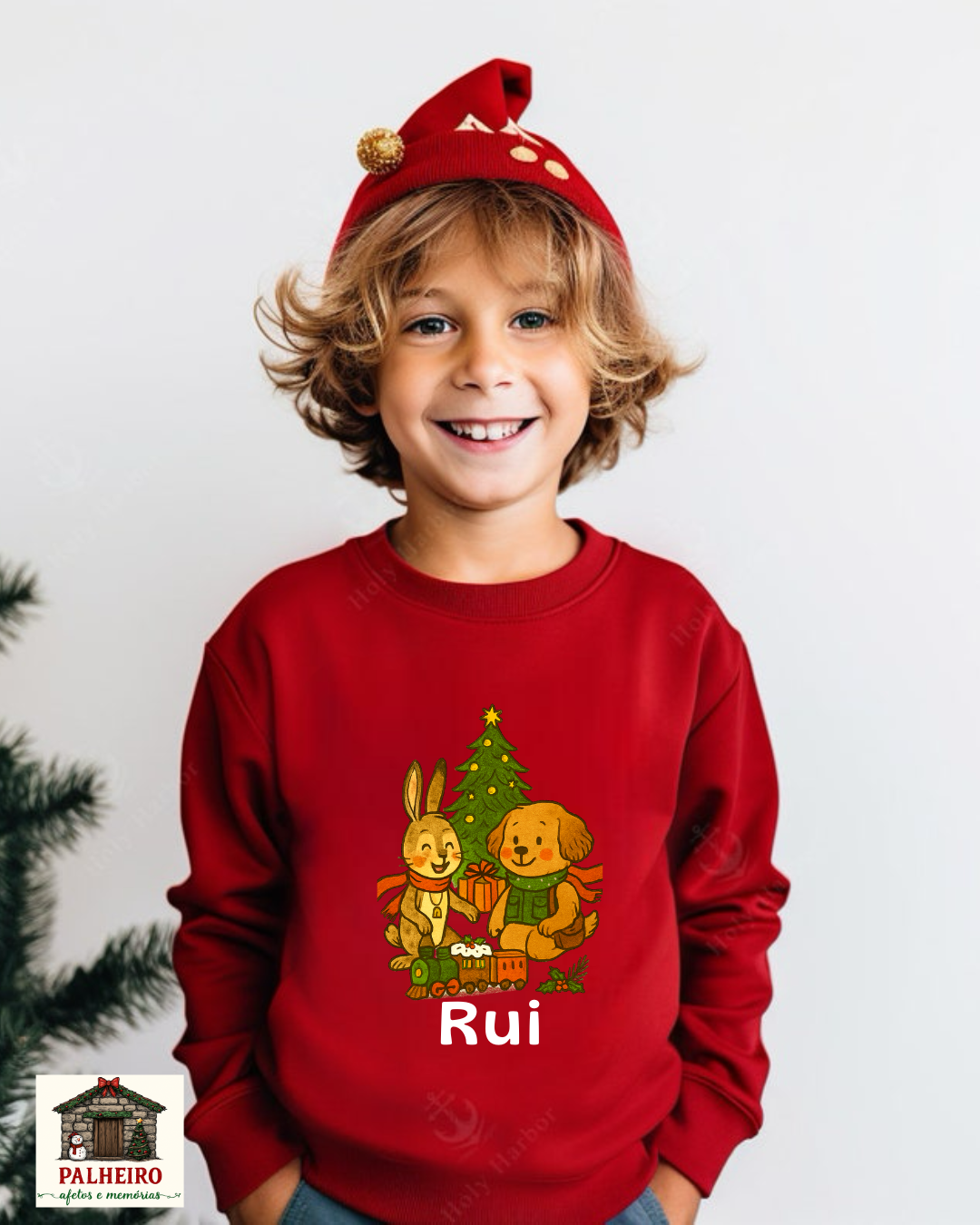 Luca e Nando - Brincadeira de Natal - Turma do Palheiro