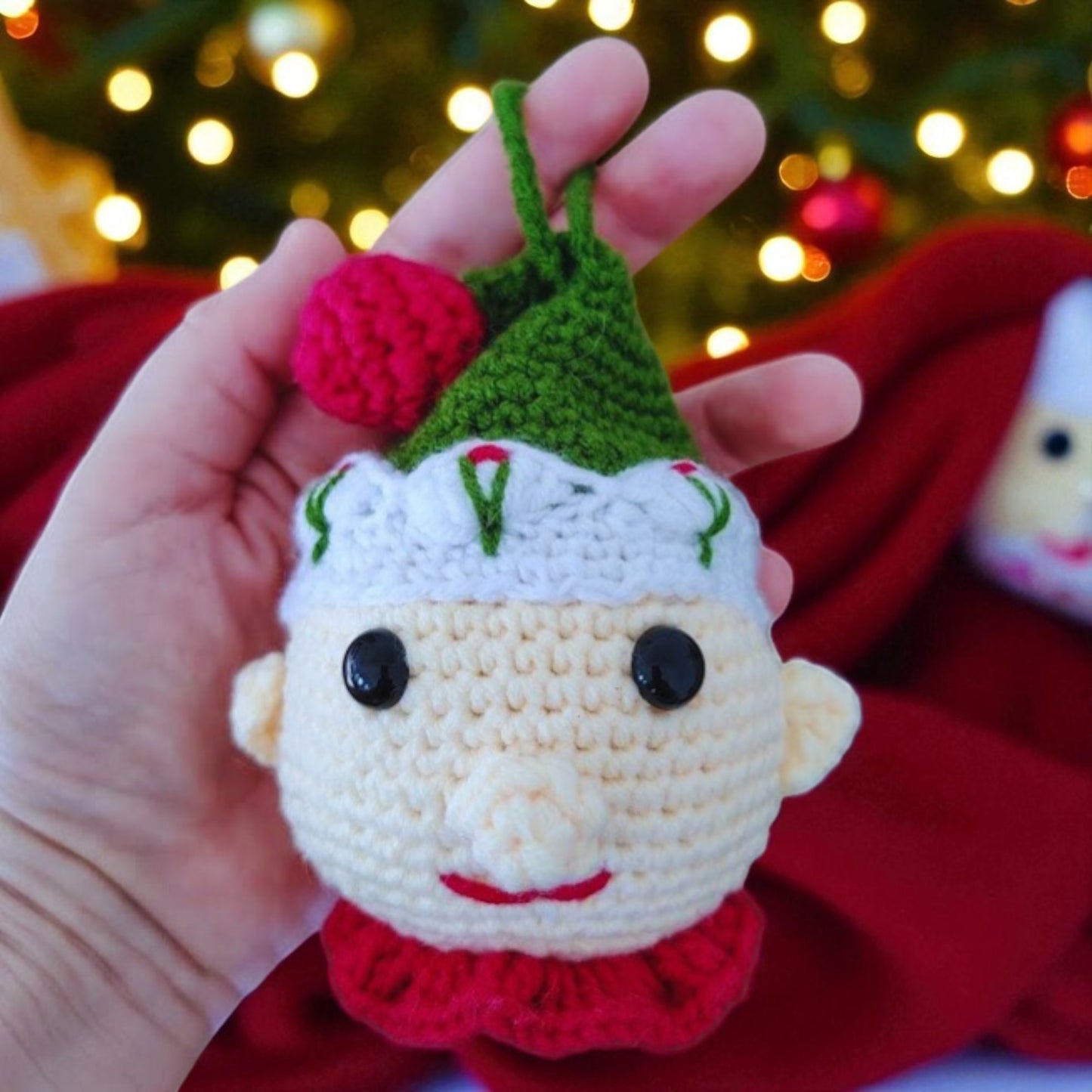 Bolinha de Natal - Duende (10 cm)