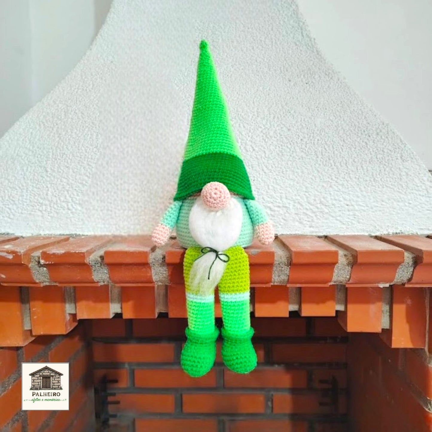 Amigurumi - Gnomo (38 cm)