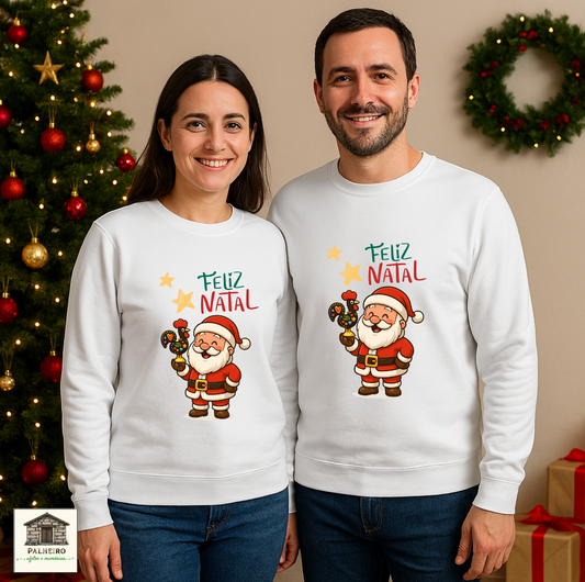 T-Shirt - Natal - Feliz Natal à portuguesa