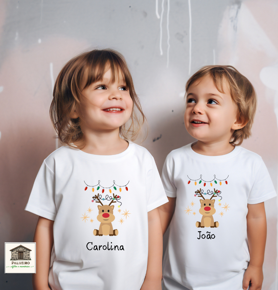 T-Shirt - Natal - Brilho e ternura