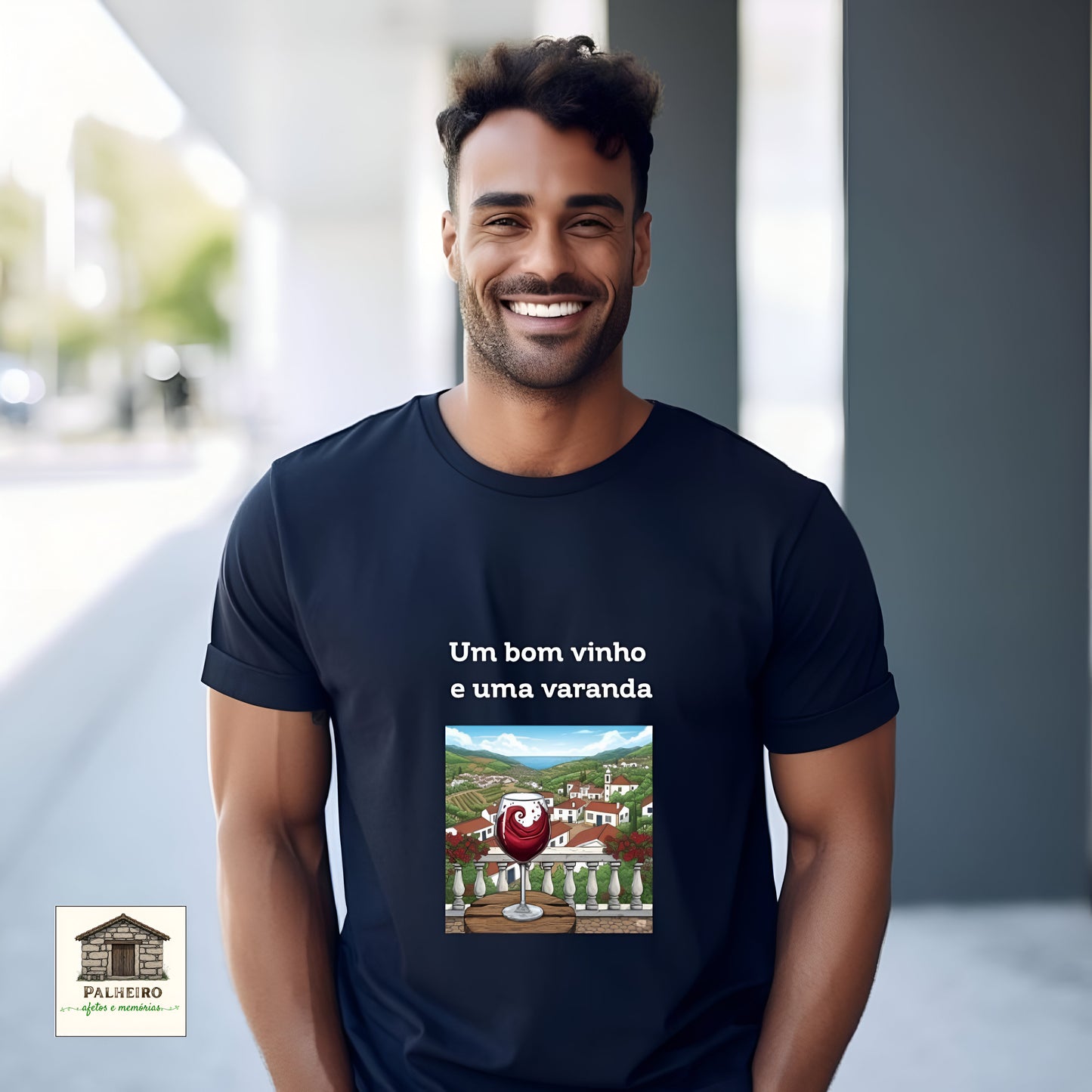 T-shirt - Raízes - Vinho e Varanda